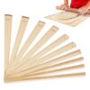 Clay Rolling Tool - Acrylic Pin with Guide Sticks, Smooth Modeling Roller