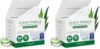 CLEAN SKIN CLUB Sensitive Skin Clean Towels® XL, Ultra-Soft Disposable Face Dry Wipes Infused with Aloe & Glycerin, XL - 2 Pack (50 count)