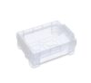 Clear Plastic Storage Box, Single Drawer Desktop Organizer for Stickers