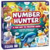 Clever Fox Play Number Hunter Math Board Game – Addition & Subtraction Math Game for Kids 5-7 Year Old – Fun Educational STEM Toy for 5+ Year Old, Kindergarten, 1st-3rd Grade, Homeschool & Family