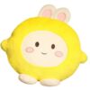 CLISPEED Cute Bunny Plush Decorative Pillow 40cm Soft Rabbit Shaped Stuffed Animal with Plush and Pp Cotton Material for Sofa and Bedroom Multipurpose Use