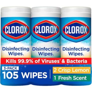 Clorox Disinfecting Cleaning Wipes Variety Pack, 35 Count Each, Pack of 3 (Package May Vary)