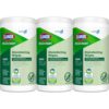 CloroxPro Clorox EcoClean Disinfecting Wipes, 75 Count, Pack of 3