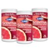 Clorox Scentiva Disinfecting Wipes, Grapefruit and Orange Blossom, 75 Count Each (Pack May vary) (Pack of 3)