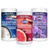 Clorox Scentiva Disinfecting Wipes, Lavender and Jasmine, Grapefruit and Orange Blossom, and Coconut and Waterlily, 75 Count Each, Pack of 3 (Package May Vary)
