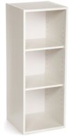 ClosetMaid #8987 Stackable 3-Shelf Organizer, White