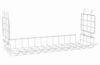 ClosetMaid Hideaway Hanging Wire Shelf for Closets, Pantries, Laundry Rooms, 6.89" H x 15.45" W x 7.78" D, White, 6-Pack