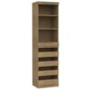 ClosetMaid Modular Storage Organizer Kit Includes; (1) 4-Drawer Unit, and (1) 3-Shelf Unit, Sand