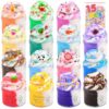 Cloud Slime 15-Pack Case of Colorful for Girls and Boys, Fun Party Favors Supplies, Bulk Slime Kit Scented, Soft, Non-Sticky for Birthday Gifts, School Carnival Prizes, Goodie Bag Stuffers