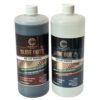 Clubhouse Clean Slide Out Red Clay Stain Remover - 32oz Combo. Slide Out 1 and 2 instant red clay stain remover for baseball and softball uniforms.