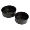 CNSYZX 2 Piece Round Cake Pan Set 8" & 9" Carbon Steel Nonstick Baking Mold