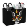 Coat of Arms of Sarawak Desk Organizer PU Leather Caddy Holder