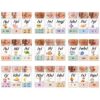 COCHIE Consonants Sound Wall Classroom Phonics Posters, 9PCS 10"x14" Speech Therapy Materials for Kindergarten Preschool ESL Teaching Supplies Must Haves, Phonemic Awareness Poster Decorations (Boho)