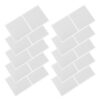 COHEALI 25 Sheets Scratch Off Stickers Labels Silver Adhesive Scratch Resistant Easy to Use for Business Events and Fun Activities DIY Creative Prize Reward