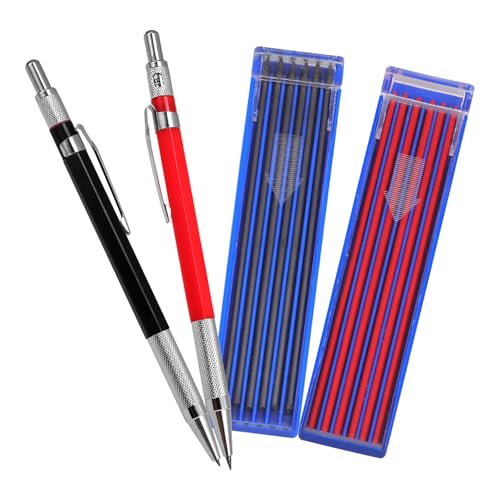 COHEALI Practical Mechanical Pencils for Professional Engineering Use with Automatic Pencil Mechanism, Precision and Accuracy, Metal and Graphene Construction, Includes 6pcs Refills