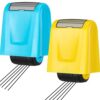 Colarr 2 Pcs Roller Stamps for Music Teacher Classroom 5 Solid Handwriting Lines Handwriting Stamp Roller Back to School Gift for Music Teacher Kid Preschool Kindergarten, Back to School Supplies