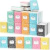Colarr 60 Pcs Back to School Mini Pocket Tissues Teacher Pocket Tissues Bulk Travel Size Composition Notebook Theme Facial Paper Cute Classroom Rewards Teacher Party Favors Supplies