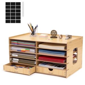 Colingmill Classroom Mailboxes Teacher Student Mailboxes Wooden,10 Slots