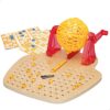 Colorbaby CB Games 49666 Wooden Hand-Bingo Game Board Game for Children and Adults, Bingo Games, Family Games, Red, Classic Board Games/Bingo Games