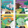 Color by Number Kids Book Set – Coloring Books for Kids 4–8 Years Old, 4-Pack Bundle, Easy & Fun Activities, Large Print, Thick Tear-Out Pages, 96 Pages