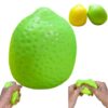 Color Changing Lemon Squishies Fidget Toy, Slow Rising Squeeze Fruit Stress Relief Sensory Toy for Adults Teens, Thermochromic Lime Turns Yellow Under Hand Heat, Desk Office Home Soft Decor