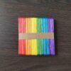 Colored Craft Sticks Ice Cream Natural Wood Popsicle Craft Sticks (150 Pieces,10cm Length)