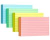 Colored Index Cards 4x6, 160 Pack, Flash Cards for Studying, 66LB Heavy Note Cards for Office, Home and College，Four Colors, Each Color Individually Wrapped, 40 Pack Per Package