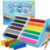 Colored Pencils Bulk, 480 Count Color Pencils for Kids Classroom, 12 Colors