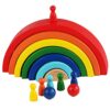 Colorful Building Blocks Educational Wooden Stacking Toy for Preschool Kids 18.2 X 3cm Ideal for Imagination Development