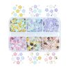 Colorful Flower Glitter Flakes for Resin Shaker Mold Filler Epoxy Resin Mold Glitter Filling Flower Nail Art Sequins for Epoxy for for Tumblers for