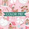 Color Me! Christmas - Keepsake Coloring Books Compact Edition: Classic Holiday & Winter Designs with Quotes | 7x7 Inches | Stocking Stuffer, Coloring Book for Adults & All Ages