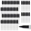 Color Swell Bulk Permanent Markers, 60 Markers, Black Ink