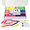 Color Swell Multi-Color Bulk Highlighters 96 Pack with 4 Bonus Mini Markers