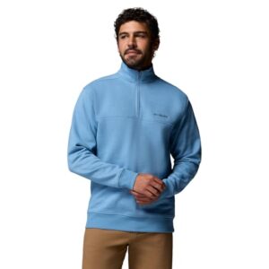 Columbia Men's Hart Mountain II Half Zip Fleece Jacket, Rainy Day, X-Large