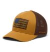 Columbia Unisex Tree Flag Mesh Ball Cap, Maple Sugar/Tobacco, XX-Large