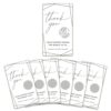 COMBLOOM 120 Pcs Thank You Scratch Off Cards Vouchers for Small Business, Spa Beauty Makeup Hair Salon Restaurant, Bridal Baby Shower Christmas Birthday Wedding Holiday