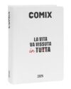 Comix - 16 Month Daily Diary, School Diary 2024-2025 for Boys and Girls, with Hardcover, Ideal for High School, 13 x 17.8 h cm, White