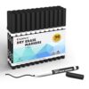 Comix Black Dry Erase Markers Fine Tip, Whiteboard Markers, 36 Count