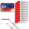 Comix Dry Erase Markers, Chisel Tip Whiteboard Markers, 36 Count Red Color