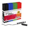 Comix Fine Tip Dry Erase Markers, Whiteboard Markers, 36 Bulk 4 Colors