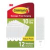 Command™ 10 lb Medium White Picture Hanging Strips