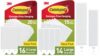 Command 15 lb Large Picture Hanger 14 Pairs (28 Strips) & 20 lb XL 16 Pairs Heavyweight (32 Strips), Damage-Free Hangers for Picture Frames, Ideal for Home Room Wall Decor, White Adhesive