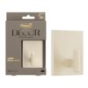 Command Beige Decor Hooks, 1 Hook, 6 Strips