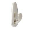 Command Forever Classic Polished Nickel Metal Hook Small FC11-BN, Níquel pulido, S
