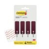 Command Medium Hooks, 4 Hooks, 6 Strips, Damage-Free Hanging with Adhesive, Heavy Duty Hanging Great for Home and Room Decor, Holds up to 3 lb