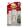 Command MR03-BN Large Brushed Nickel Metal Hook with Modern Reflections