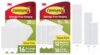 Command Picture Hanging Strips, 20 lb XL 16 Pairs, 15 lb Large 16 Pairs, & 10 lb Medium 12 Pairs (88 Strips), Damage-Free Hangers for Picture Frames, Great for Home Room Wall Decor, White Adhesive