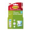 Command Picture Mounting Strips Small 4 Pairs (8 Strips) White - Hang Pictures Without Drilling, Holds up to 2 kg, Removable Without Residue