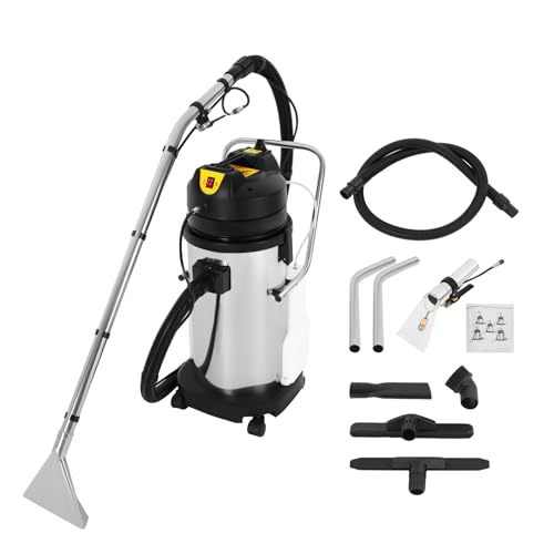 Commercial Carpet Cleaner Machine 40L – 1049W 3-in-1 Multi-Purpose Extractor, Professional Carpet Shampooer & Upholstery Cleaner for Sofa, Curtain, Car, Hotels & Offices (110V)