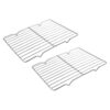 Commercial Grade Stainless Steel Wire Baking Stand Ideal for Cooking Grilling Draining and Dishwasher Safe Glass Finish Cooking Rack